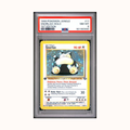 1999 Pokemon Jungle Snorlax - Holo 1st Edition PSA 8