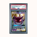 2019 Pokemon Sun & Moon Gengar & Mimikyu GX Team Up PSA 10