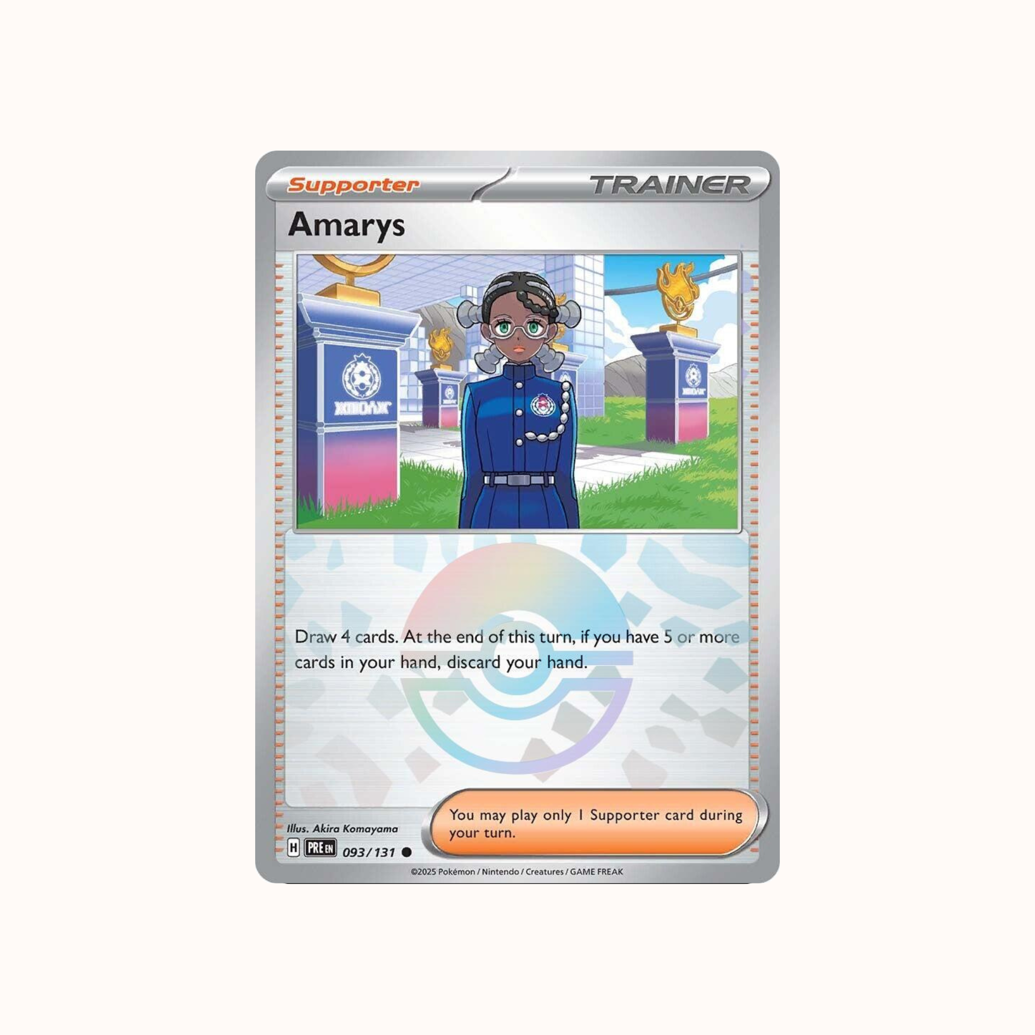 Amarys 093/131 Pokeball Prismatic Evolution