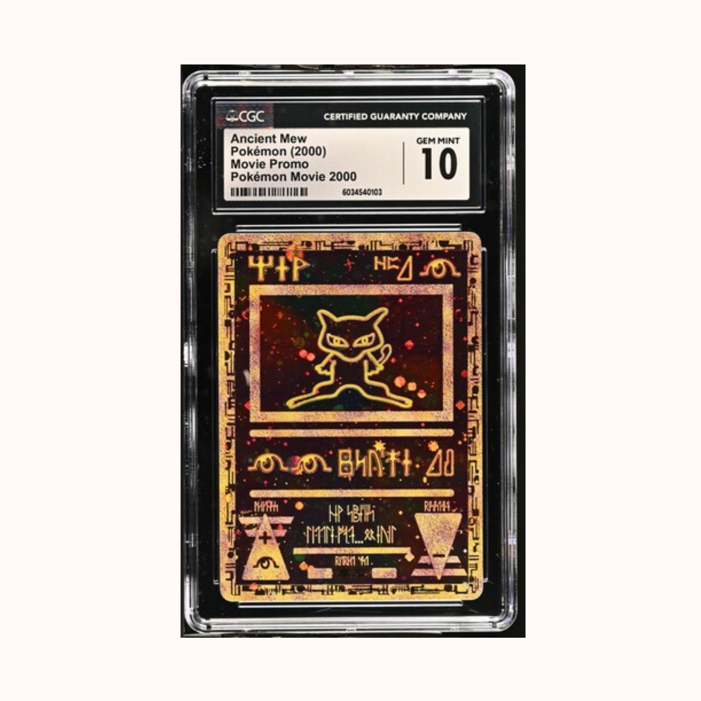 Ancient Mew Pokemon 2000 Movie Promo Pokemon Movie 2000 CGC 10