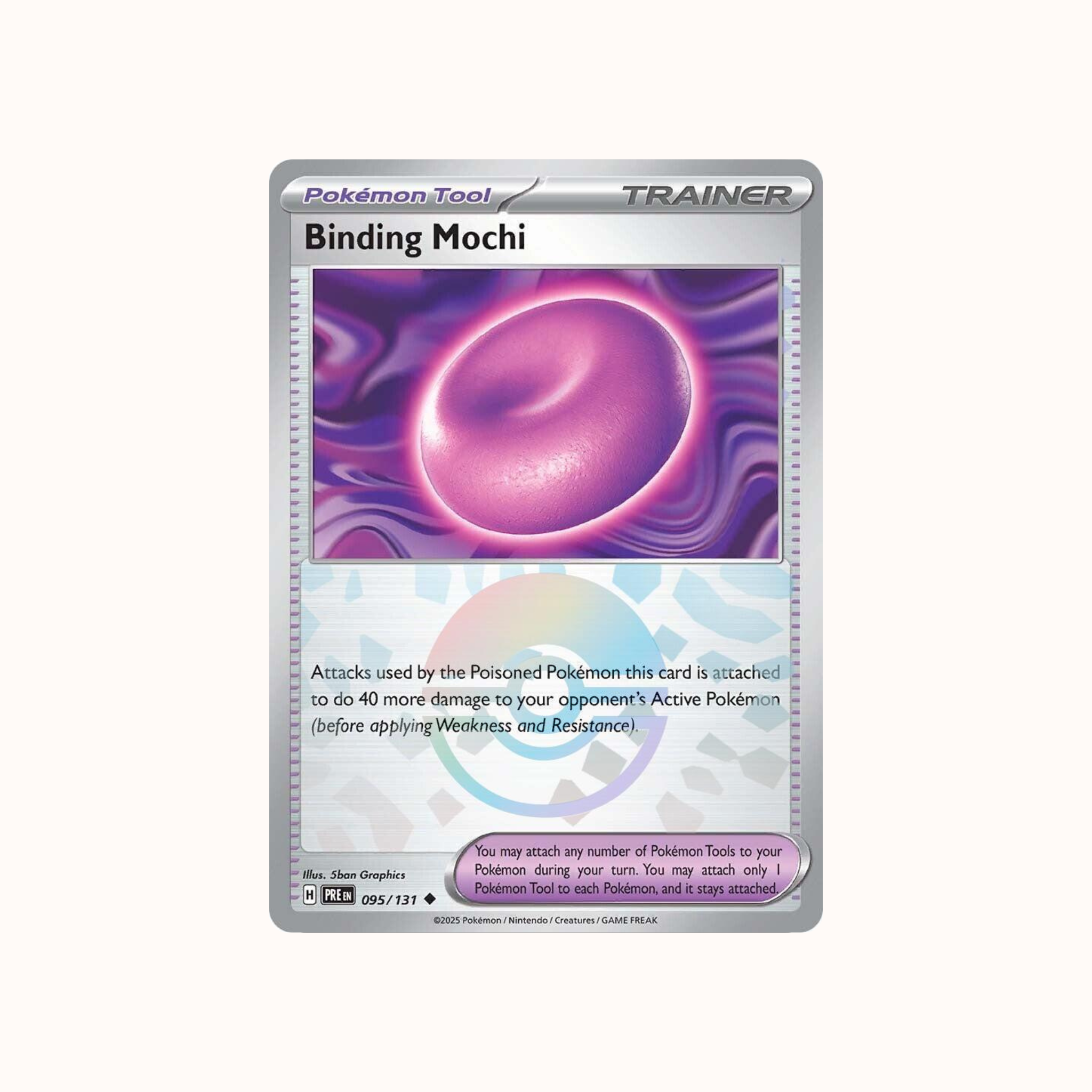 Binding Mochi 095/131 Pokeball Prismatic Evolution