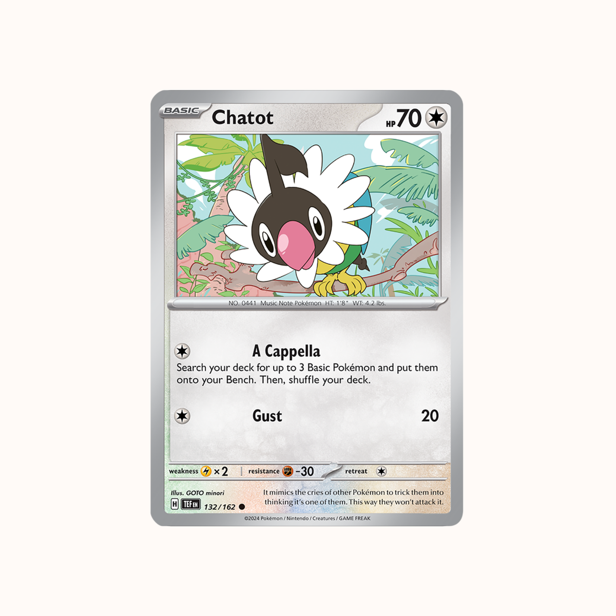 Chatot 132/162 TEF