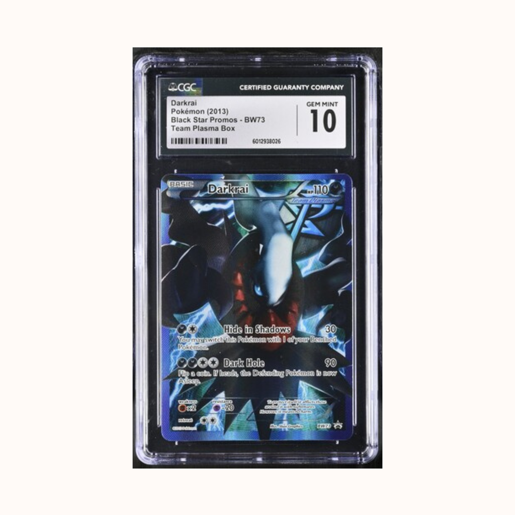 Darkrai Pokemon 2013 Black Star Promos - BW73 Team Plasma Box CGC 10