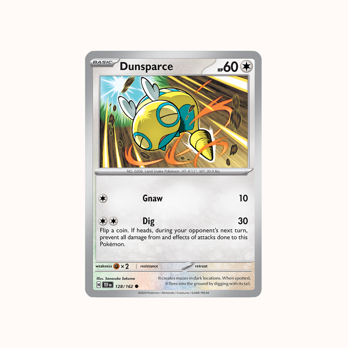 Dunsparce 128/162 TEF