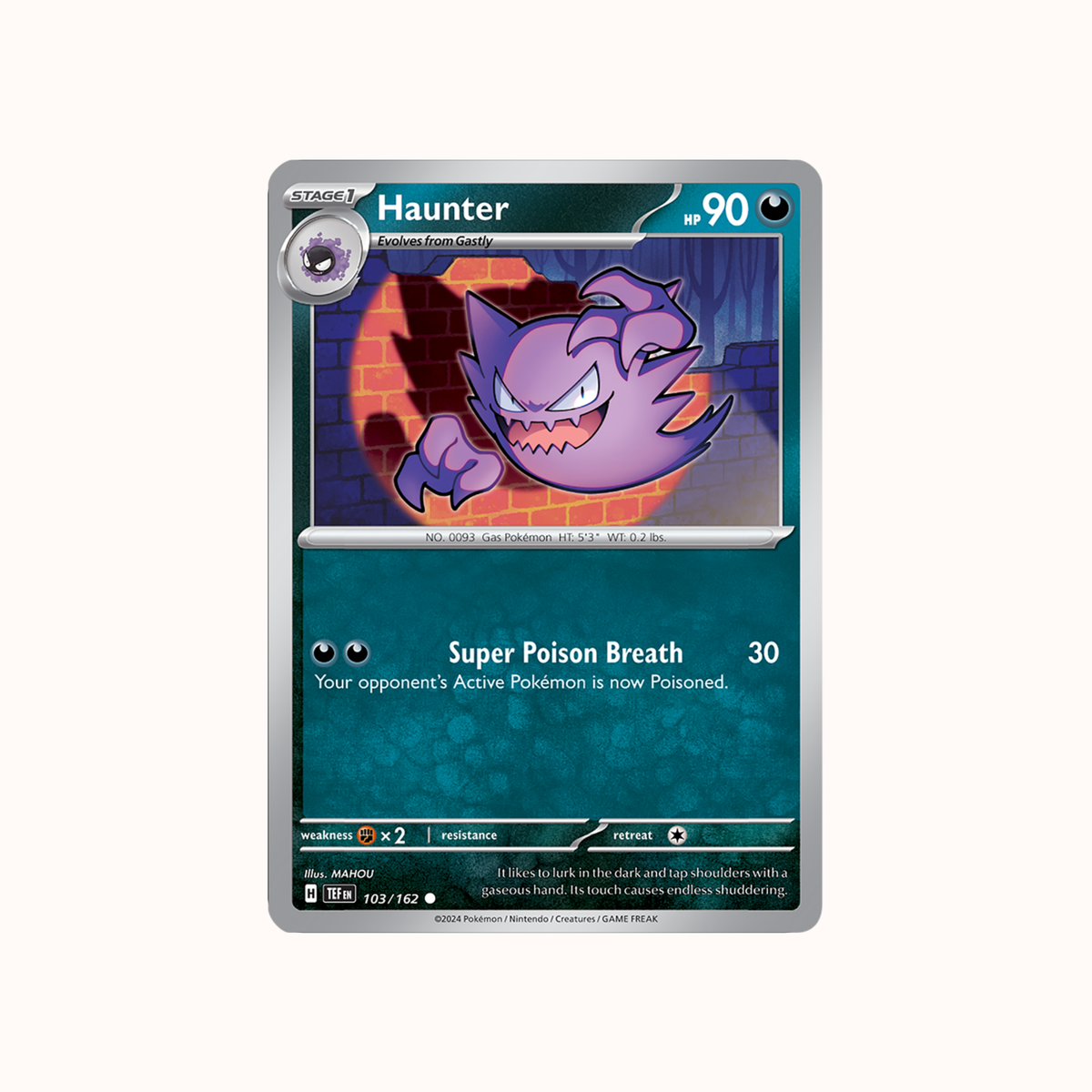 Haunter 103/162 TEF