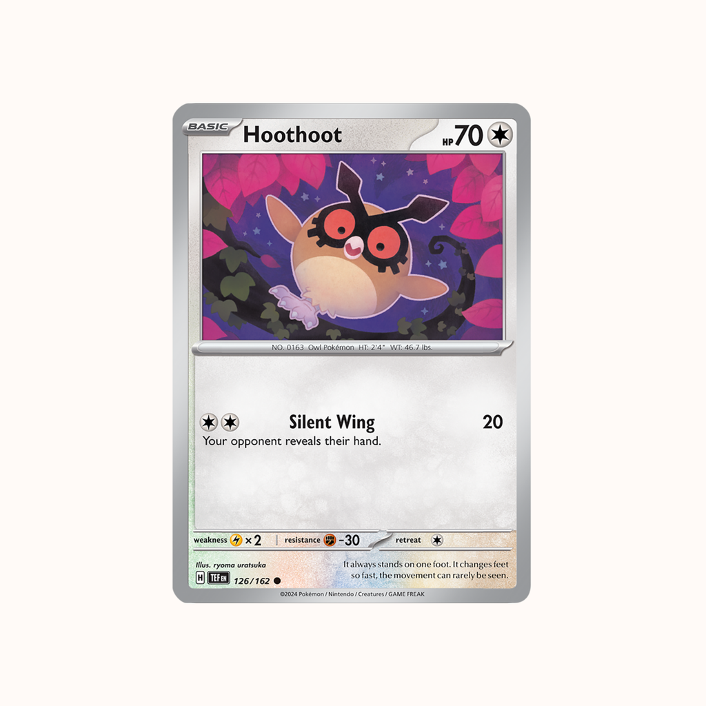 Hoothoot 126/162 TEF