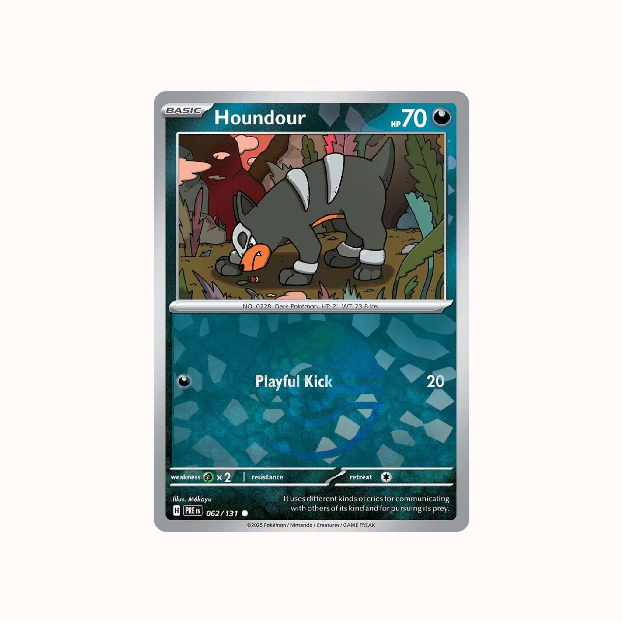 Houndour 062/131 Pokeball Prismatic Evolution