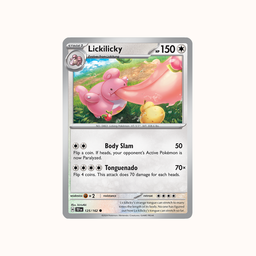 Lickilicky 125/162 TEF