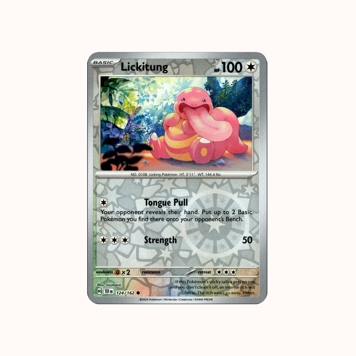 Lickitung 124/162 TEF