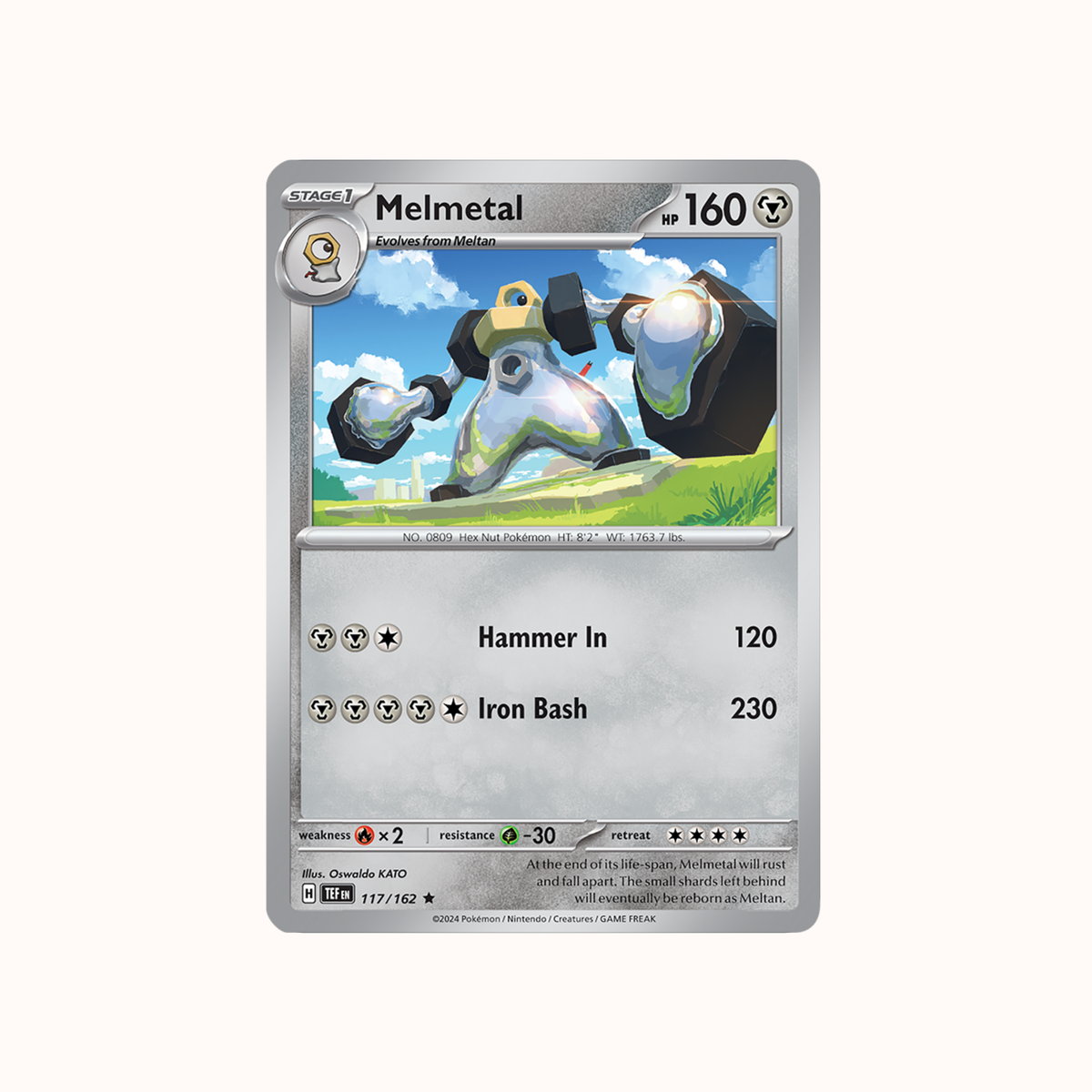 Melmetal 117/162 TEF