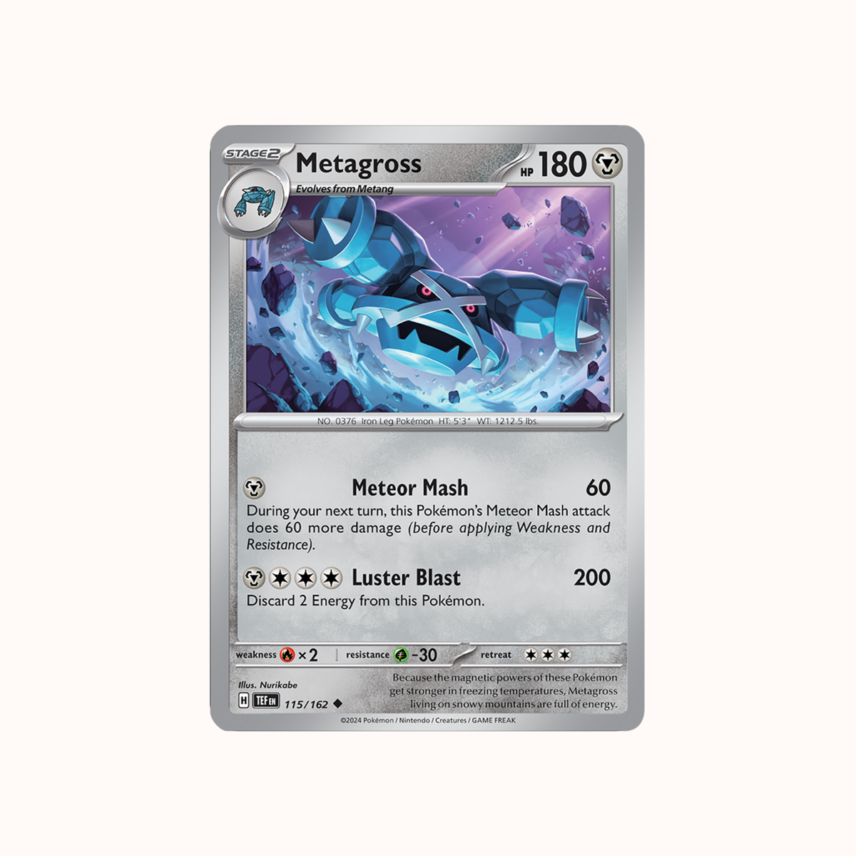 Metagross 115/162 TEF