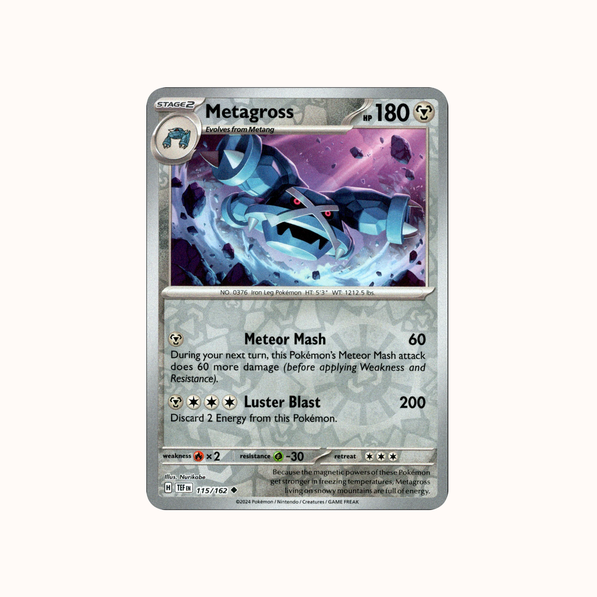 Metagross 115/162 TEF