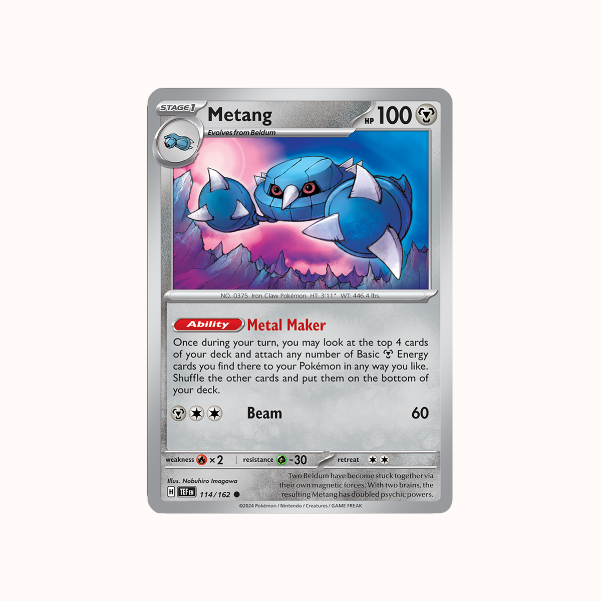 Metang 114/162 TEF