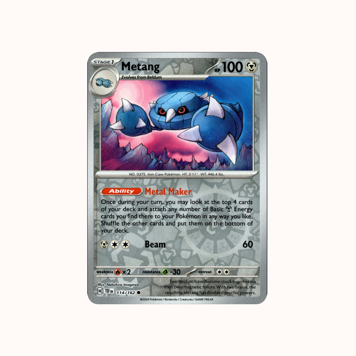 Metang 114/162 TEF