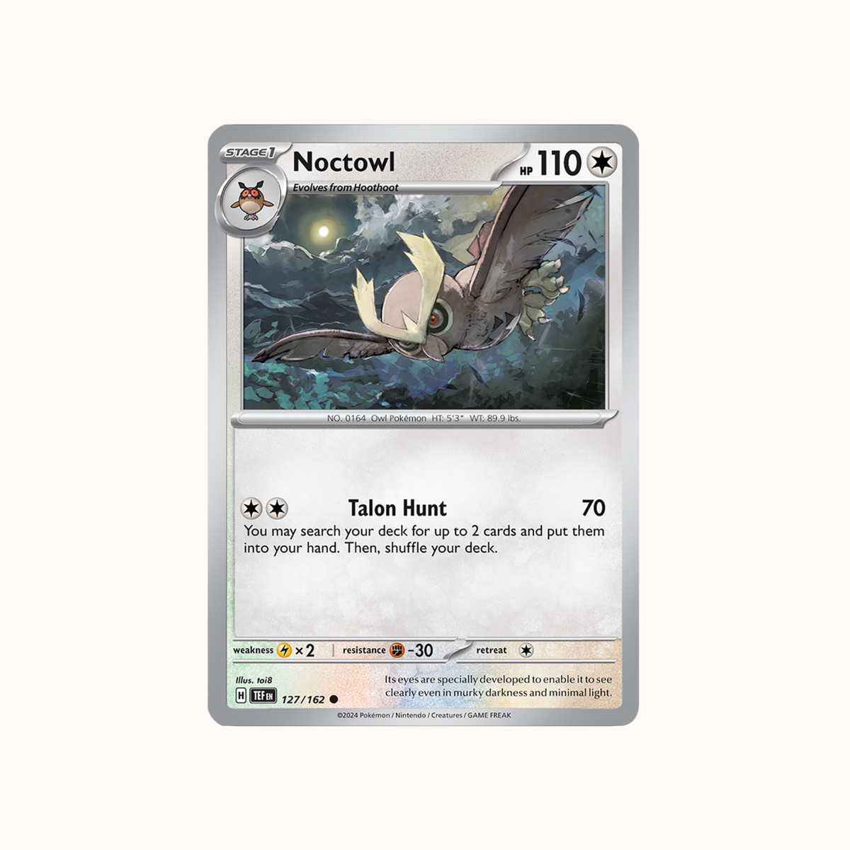 Noctowl 127/162 TEF