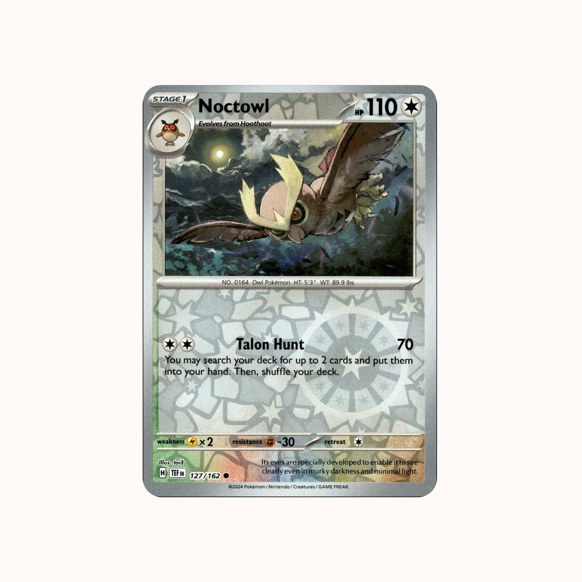 Noctowl 127/162 TEF