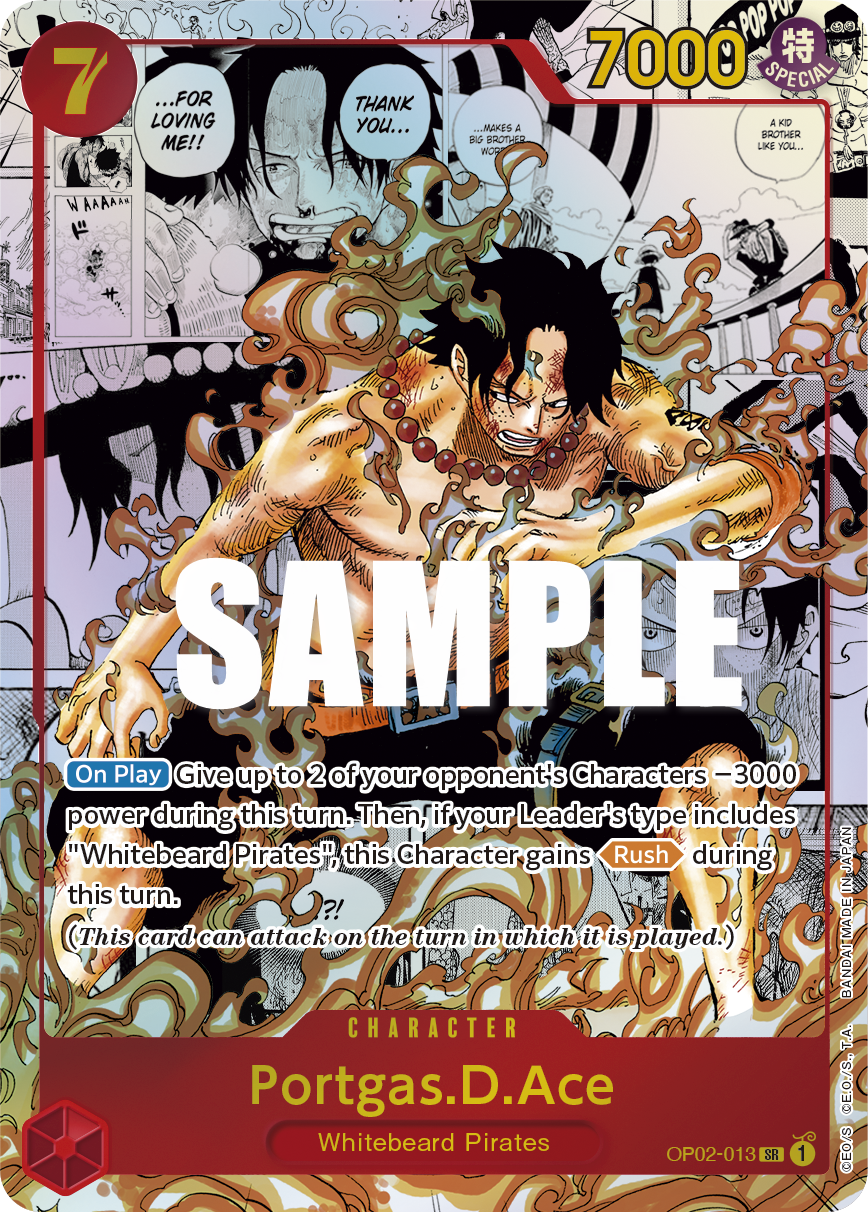 Portgas.D.Ace OP02-013 (Manga)