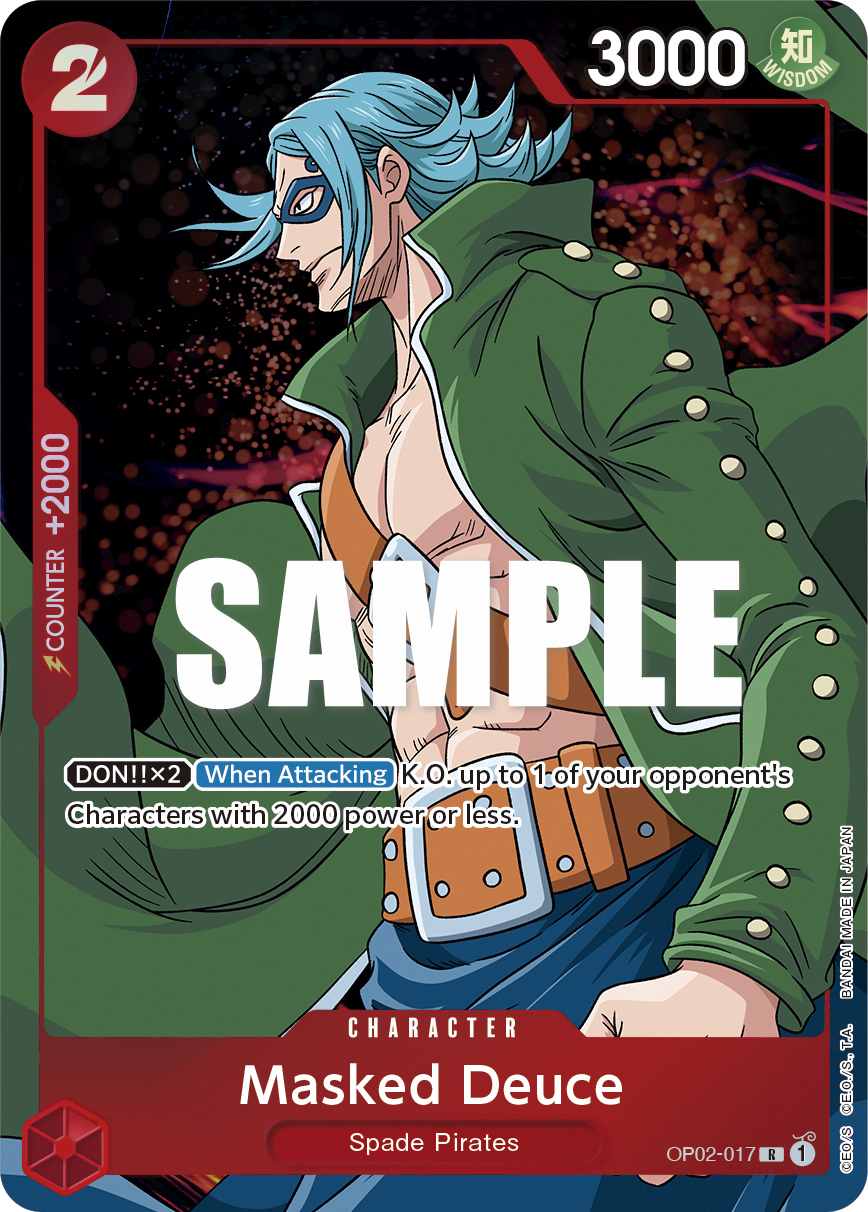 Masked Deuce OP02-017 (Parallel)