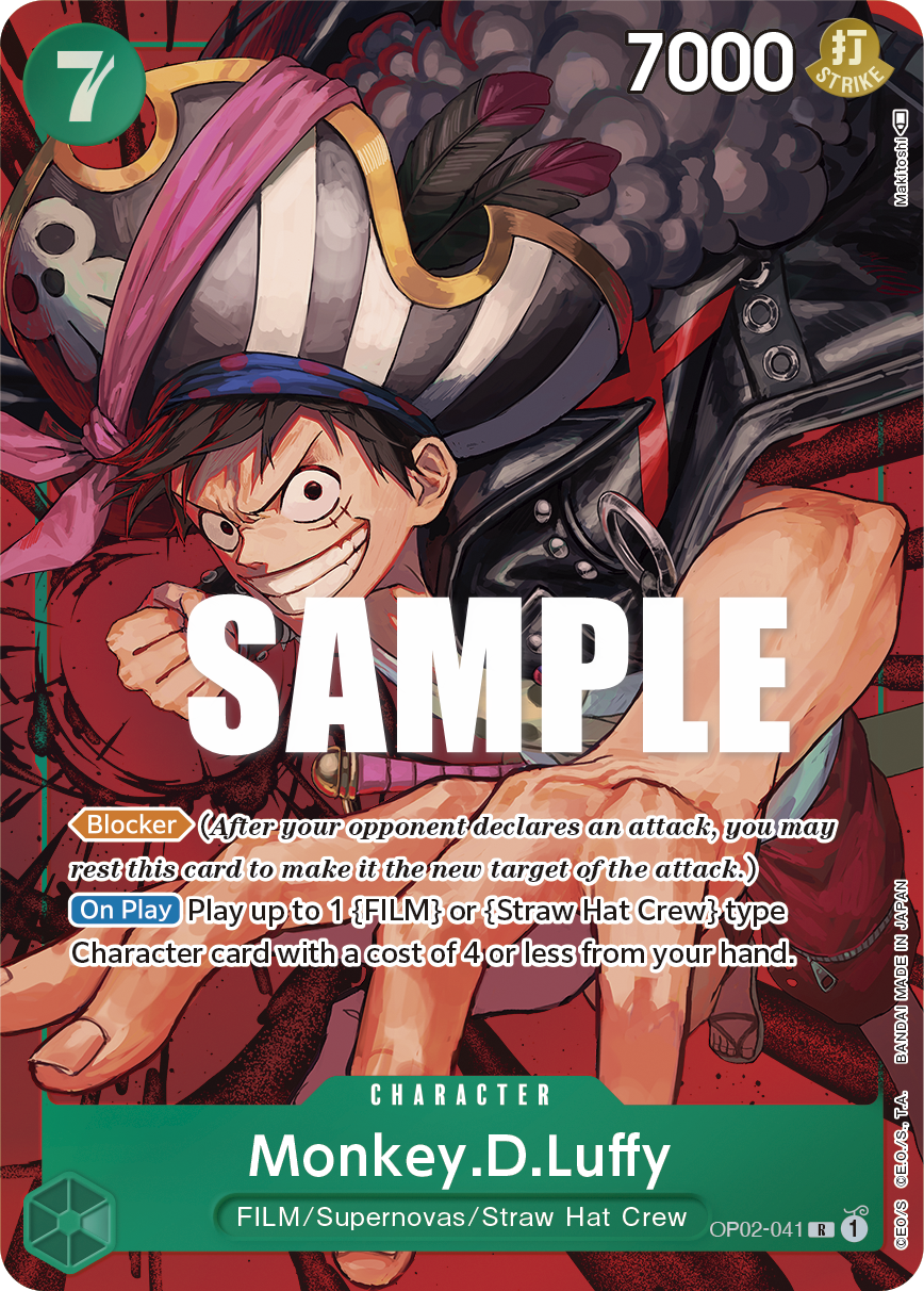 Monkey.D.Luffy OP02-041 (Parallel)