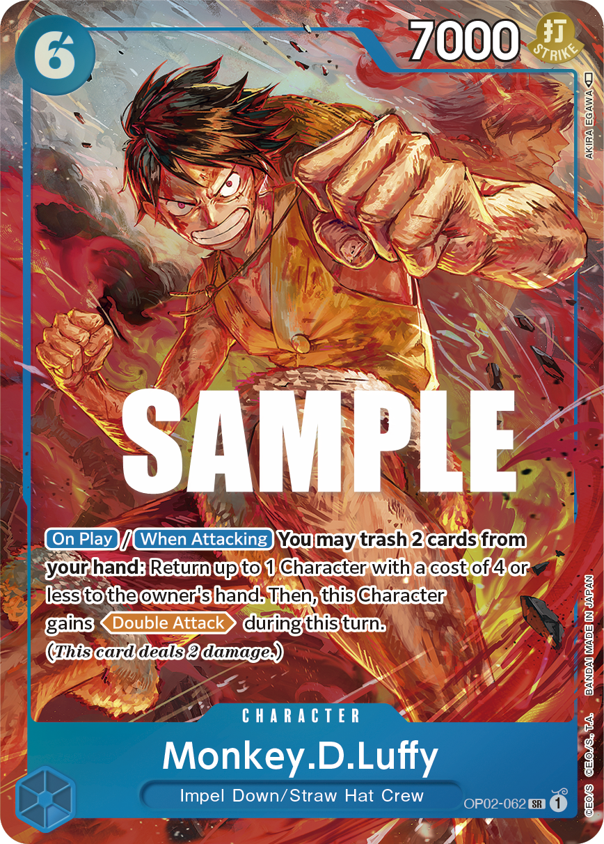 Monkey.D.Luffy OP02-062 (Parallel)