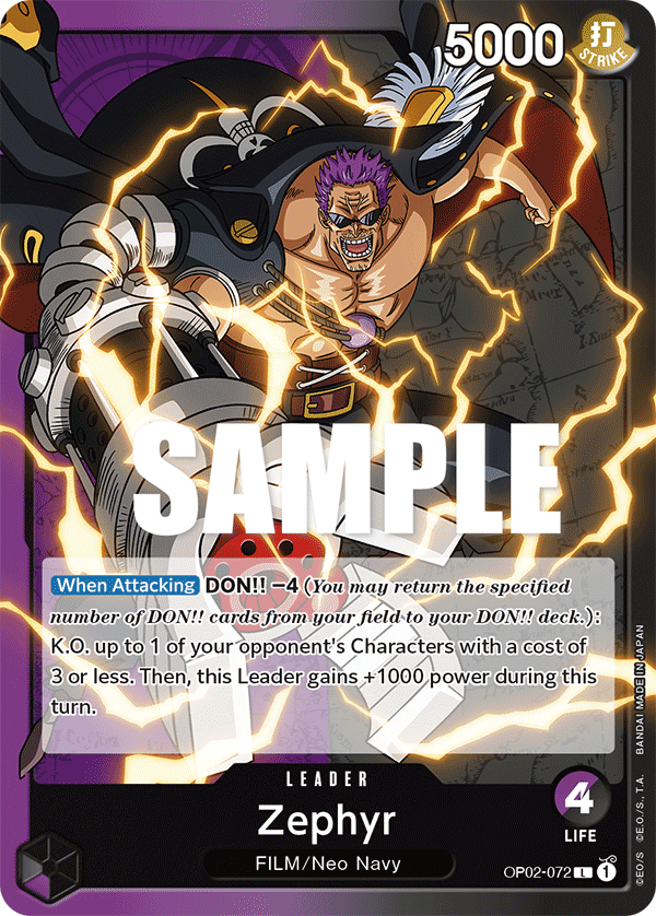 Zephyr OP02-072