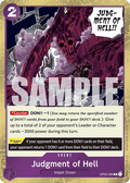 Judgment of Hell OP02-089 (Parallel)