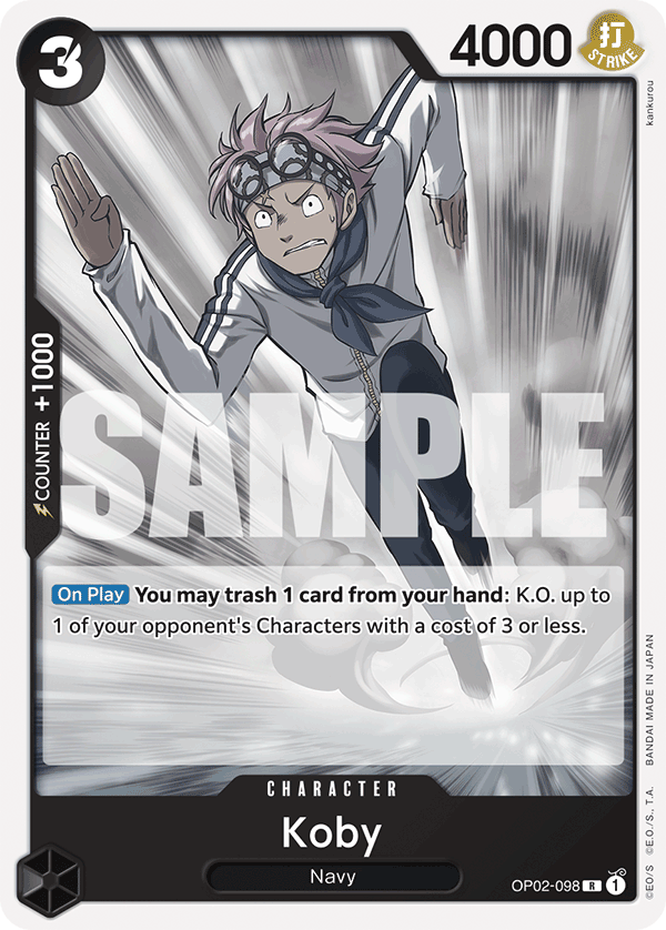 Koby OP02-098 (Reprint)