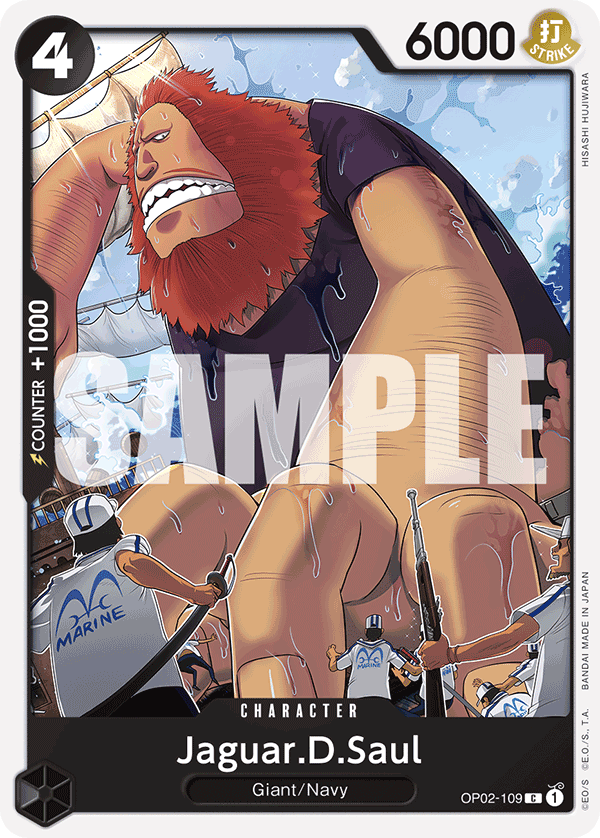 Jaguar.D.Saul OP02-109 (Reprint)