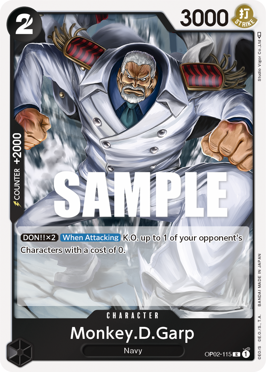 Monkey.D.Garp OP02-115