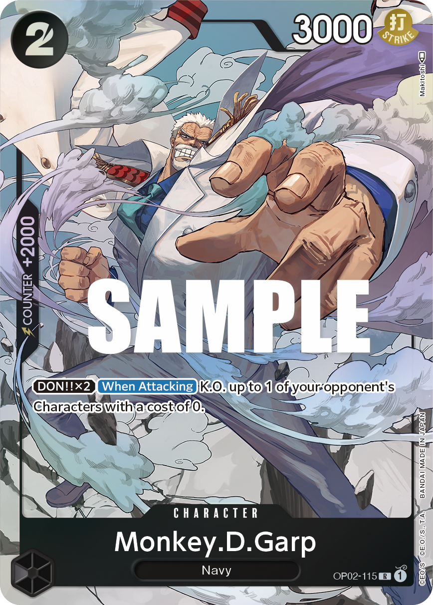 Monkey.D.Garp OP02-115 (Parallel)