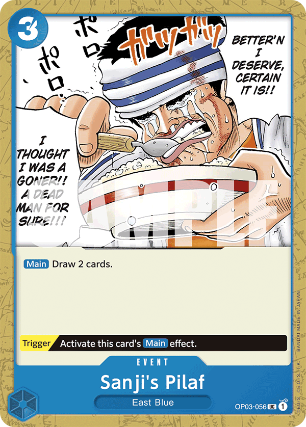 Sanji's Pilaf OP03-056 (Reprint)