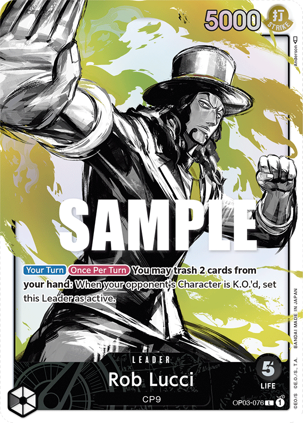 Rob Lucci OP03-076 (Parallel)