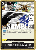 Tempest Kick Sky Slicer OP03-096