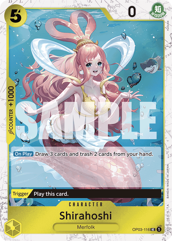 Shirahoshi OP03-116 (Parallel)