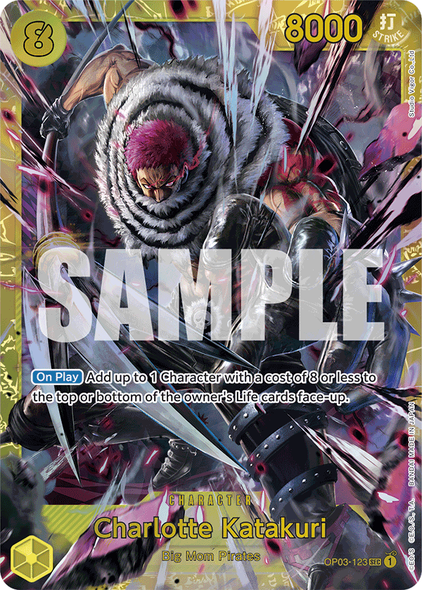 Charlotte Katakuri OP03-123 (Reprint)