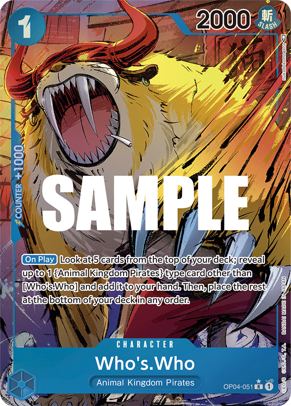 Who's.Who OP04-051 (Parallel)