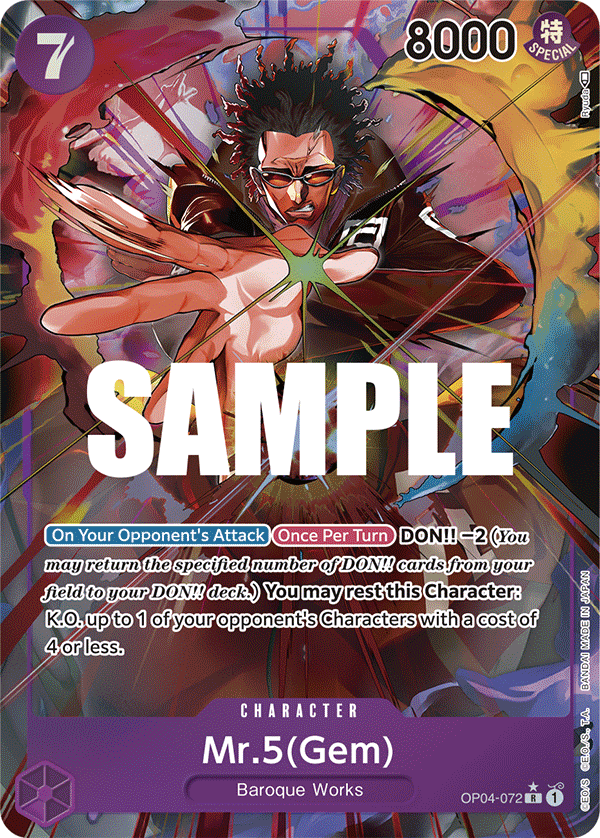 Mr.5 OP04-072 (Parallel)