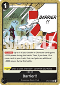 Barrier!! OP04-095 (Reprint)