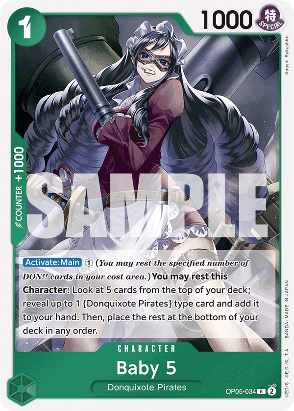 Baby 5 OP05-034 (Reprint)
