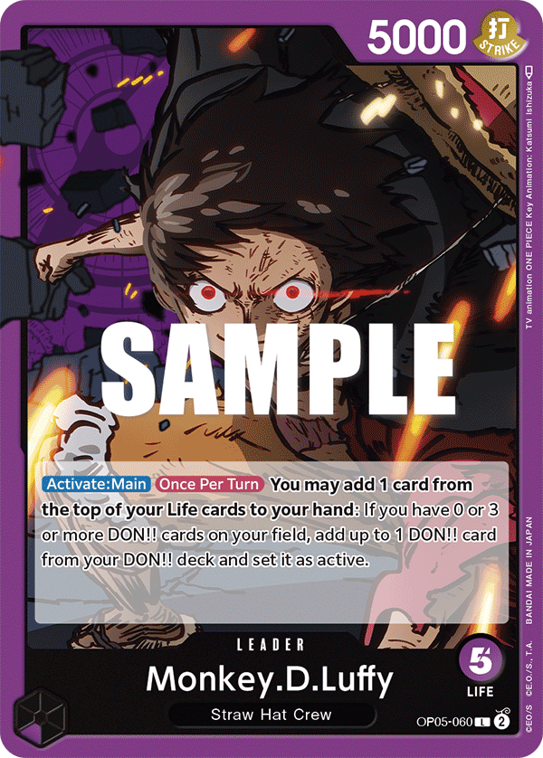Monkey.D.Luffy OP05-060