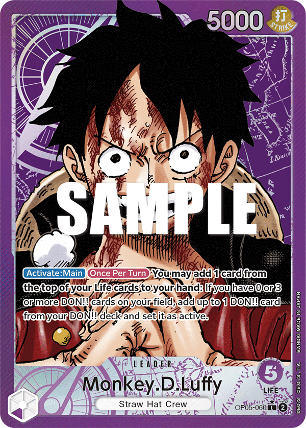 Monkey.D.Luffy OP05-060 (Parallel)