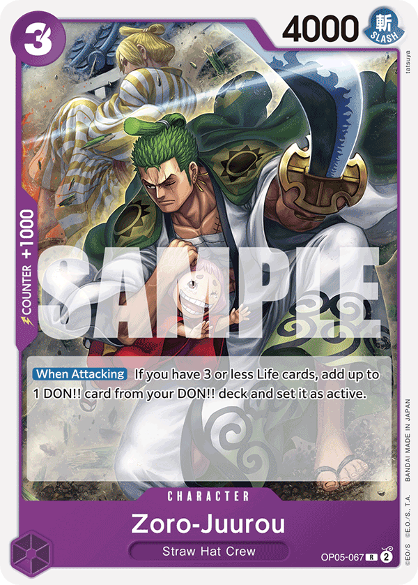 Zoro-Juurou OP05-067 (Reprint)