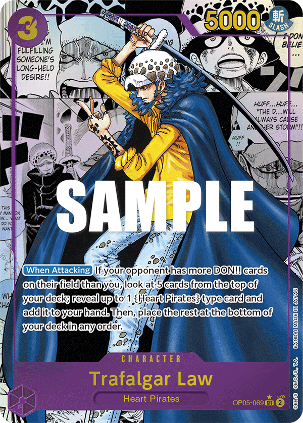 Trafalgar Law OP05-069 (Manga)