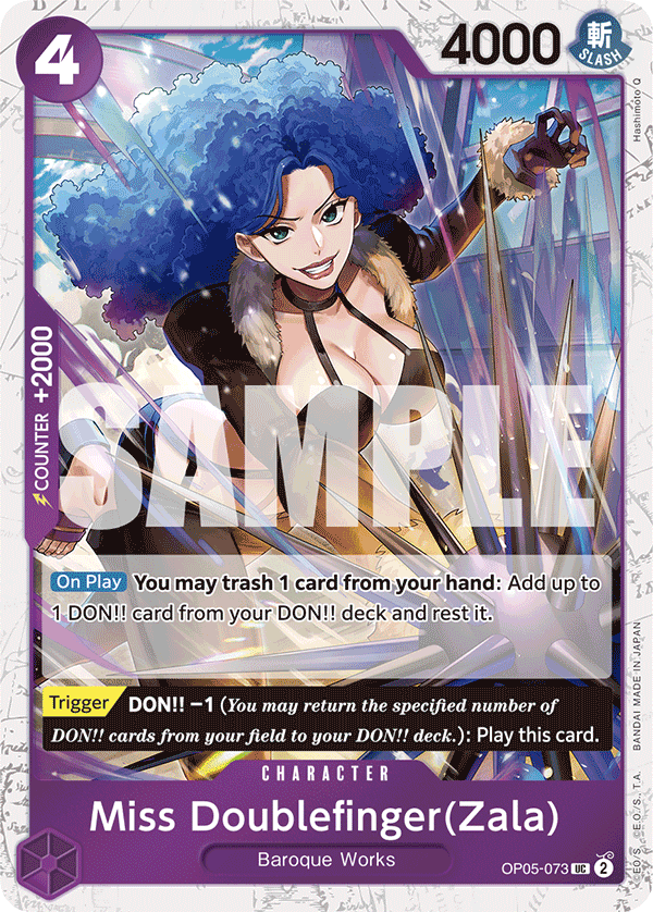 Miss Doublefinger OP05-073 (Parallel)