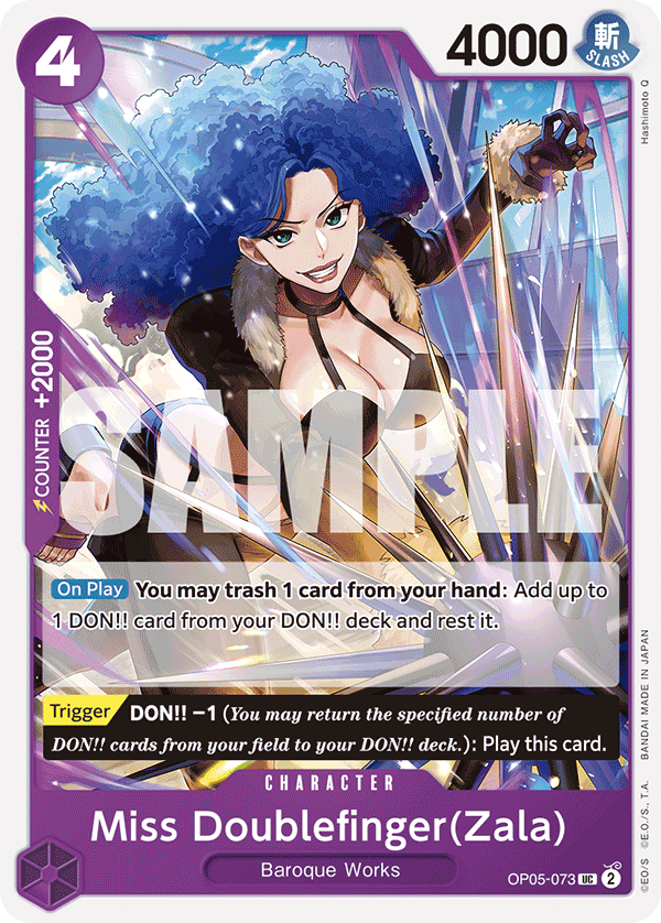 Miss Doublefinger OP05-073 (Reprint)