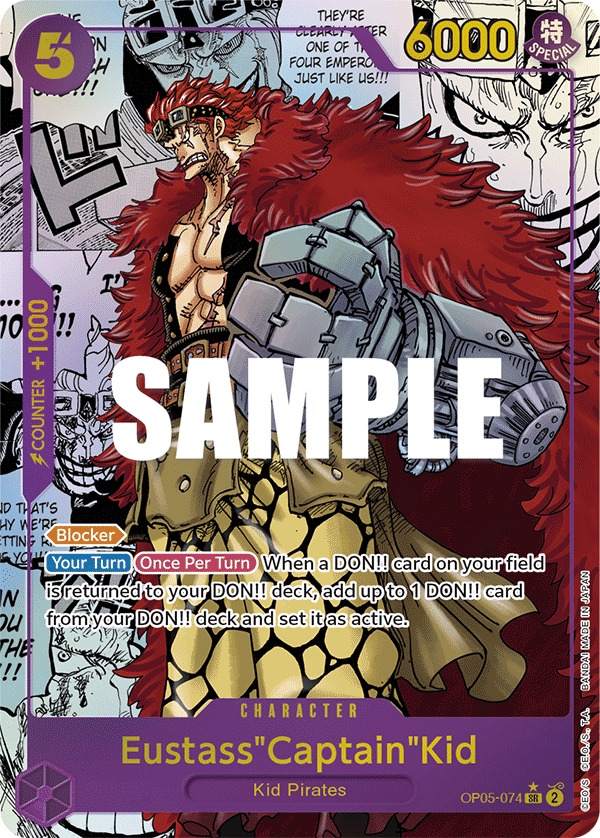 Eustass"Captain"Kid OP05-074 (Manga)