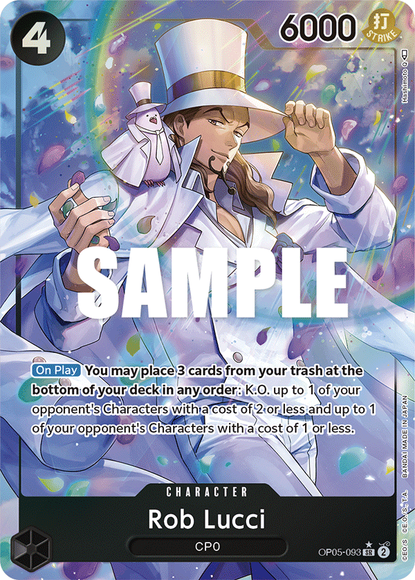 Rob Lucci OP05-093 (Parallel)