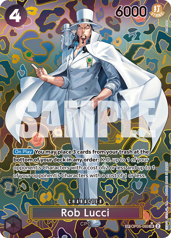 Rob Lucci OP05-093 (SP)