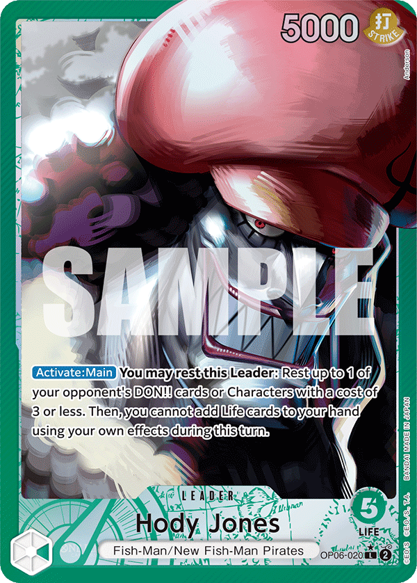 Hody Jones OP06-020 (Parallel)