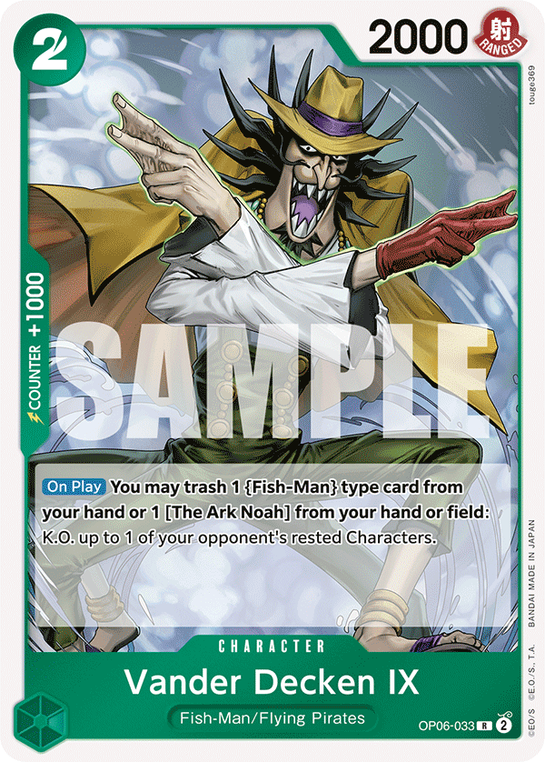 Vander Decken IX OP06-033